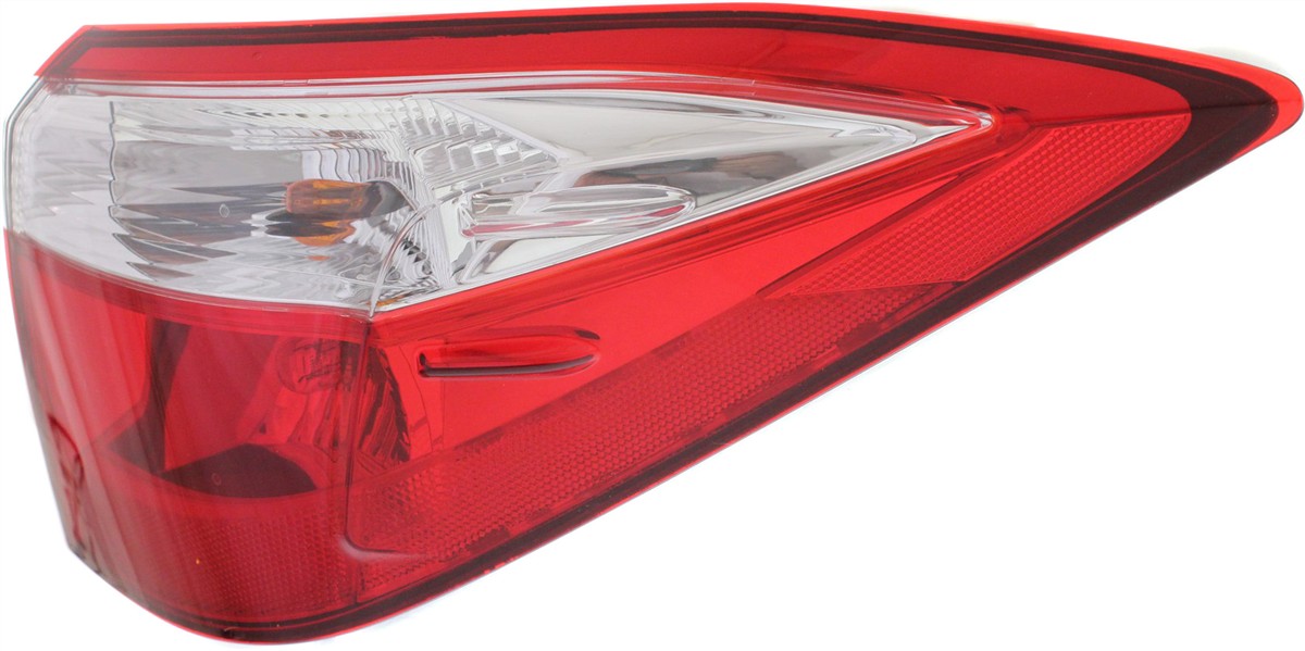 For 2014-2016 Toyota Corolla Inner Tail Lights Set Of 2 - Driver & Passenger Side, Red Lens, Direct Fit By WenQi