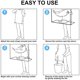 thumbnail image 2 of Mens Beard Hair Catcher for Shaving and Trimming, Non-Stick Beard Shave Cape, Grooming Accessories Tools & Gifts for Husband or Dad, 2 of 5