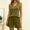 Yellow, variant on WIZUTIZ Women's Loose Sleeveless V Neck T-Shirt and Shorts Pajama Set Soft Modal Loungewear Sleepwear Casual Oversized 2 Piece Summer Lounge Set
