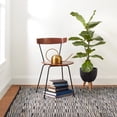 thumbnail image 4 of Dash & Albert Denim Rag Gridwork Handwoven Cotton Rug, 5' x 8', Blue, 4 of 8