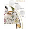 thumbnail image 2 of Wildflowers Table Cloth, Blossoming Botanical Prints Garden Floral Waterproof Tablecloth for Rectangle Tables, Reusable Washable Fabric Table Cover for Restaurant Kitchen Dining Tables 52"x70", 2 of 6