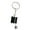 Black, variant on Key Holder Eye-catching Rust-proof Stainless Steel Car Gearboxes Keychain Pendant for Home (Blue,)