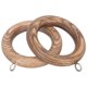 thumbnail image 5 of 2 anillas de madera para cortina, hechas a mano, estilo rústico., 5 of 7