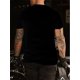thumbnail image 2 of [Cristiana|Gráfica] Ligera | Camiseta informal cristiana gráfica para hombre - Manga corta, cuello redondo, "Jesús es el Camino, la Verdad, la Vida" | Camisa con un toque llamativo, corte cómodo, est, 2 of 5