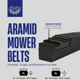thumbnail image 5 of Jeremywell Mower  Belt Made with Aramid Fibers 954-0467 fits MTD CubCadet Troy Bilt 11482,  5/8"x90 1/2", 5 of 6