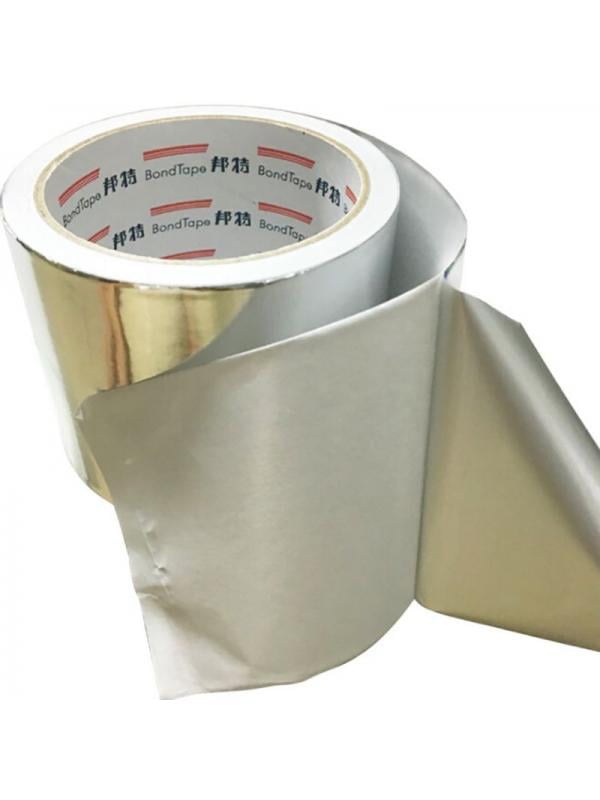 Aluminium Foil Adhesive Sealing Tape Heating Duct Silver Repairs Reinforced CA 
