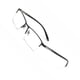 thumbnail image 2 of Minnieouse Gafas de lectura fotocromáticas Anti luz azul gafas soporte de nariz gafas ligeras negro transparente Type3 NO3, 2 of 6