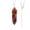 Red, variant on Jewelry Organizer Chakra Crystal Pendant Hexagonal Pointed Natural Quartz Stone For Necklace Necklaces For Green