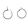 thumbnail image 5 of GUOOL 2x20pcs 50mm Round Beading Hoop Loop Earring Findings Black, 5 of 9