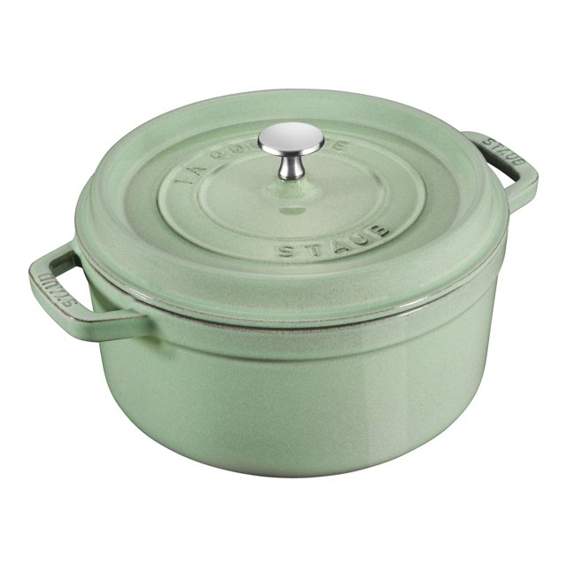 STAUB la COCOTE 5,25 L Cocotte Ronde en Fonte, Sauge