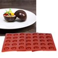 thumbnail image 1 of Hornear 3 Piezas Molde De Pastel 15 Agujeros Hemisférico Silicona Chocolate Molde De Alimentaria Postre Para Hornear, 1 of 7