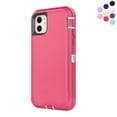 thumbnail image 1 of Entronix Funda Resistente para iPhone 11 Pro Max, Triple Capa, Resistente a Golpes y Anticaídas, Color Rosa Intenso, 1 of 5