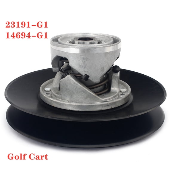 Secondary Driven Clutch 23191-G1 14694-G1 for E-Z-GO 2 Cycle Gas Golf Cart 1976-1988 1977 1978 1979 1980 1981 1982 1983 1984 1985 1986 1987