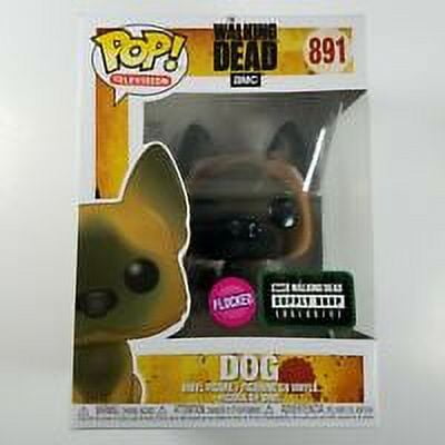 Funko POP! Television The Walking Dead Dog [Flocked] #891 Exclusive