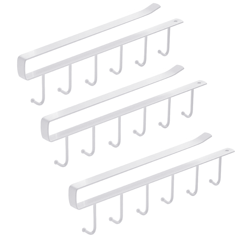 Wrought Iron Seamless Nail-Free Hooks, Cabinet Storage Racks, Multi ...
