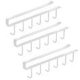 thumbnail image 1 of Ganchos sin clavos de hierro forjado, estantes de almacenamiento para gabinetes, ganchos multifunción para guardarropas, 1 of 5