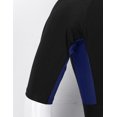 thumbnail image 6 of vastwit Mens Short Sleeve One Piece Wetsuit Sufing Swimsuits Rash Guard Shorty Swimwear Navy_Blue XXL, 6 of 6