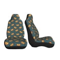 thumbnail image 3 of Sikiie Hot Dog 6 Car Seat Covers 2PCs Front Car Seat Covers Universal fit for Most Cars SUVs and Trucks-2 PCS, 3 of 9