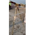 thumbnail image 6 of Brass Nautical Double Barrel Telescope Decorative Floor Standing Tripod For Gift, 6 of 6