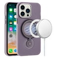 thumbnail image 2 of For Samsung Galaxy S23 Ultra MagSafe Compatible with 360 degree Circle Ring Stand Magnetic Kickstand Hybrid Cover ,Xpm Phone Case [ Purple ], 2 of 4