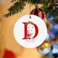 thumbnail image 1 of Ganfancp 26 Letra Santa Letra Redondo Acrílico Coche Colgante Holiday Hanging Ornament Accesorios Ofertas Del Día Sólo En Línea Abecedario 81, 1 of 4