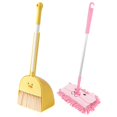 thumbnail image 2 of 1 Set Children Cleaning Sweeping Play Set Kids Mop Broom Dustpan Home Cleaning Supply, 2 of 4