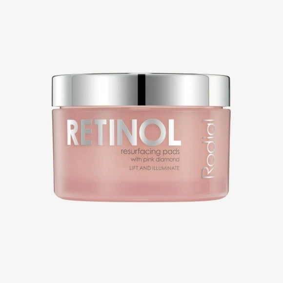 Rodial Retinol Resurfacing Pads Night (50 pads), Rejuvenating Complex with Retinol, Hyaluronic Acid and Niacinamide for Hydrated and Rejuvenated Skin