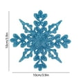 thumbnail image 2 of Christmas Snowflake Ornament for Christmas Tree Decoration Christmas Tree Snowflake Pendants Window And Shopping Center Christmas Decorative, 2 of 6
