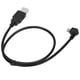 thumbnail image 4 of Cable USBA a Mini USBB macho a macho codo ángulo izquierdo fuente de alimentación cable de carga para PC, 4 of 5