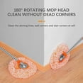 thumbnail image 3 of 1* mop 2* cloth head JilgTeok Mops for Floor Cleaning Wall Mop Cleaner with Long Handle, Wall Washer Mop Cleaning Tool for Cleaning Walls Window Floor Reusable Pads Mop Holder and Bag, 3 of 9