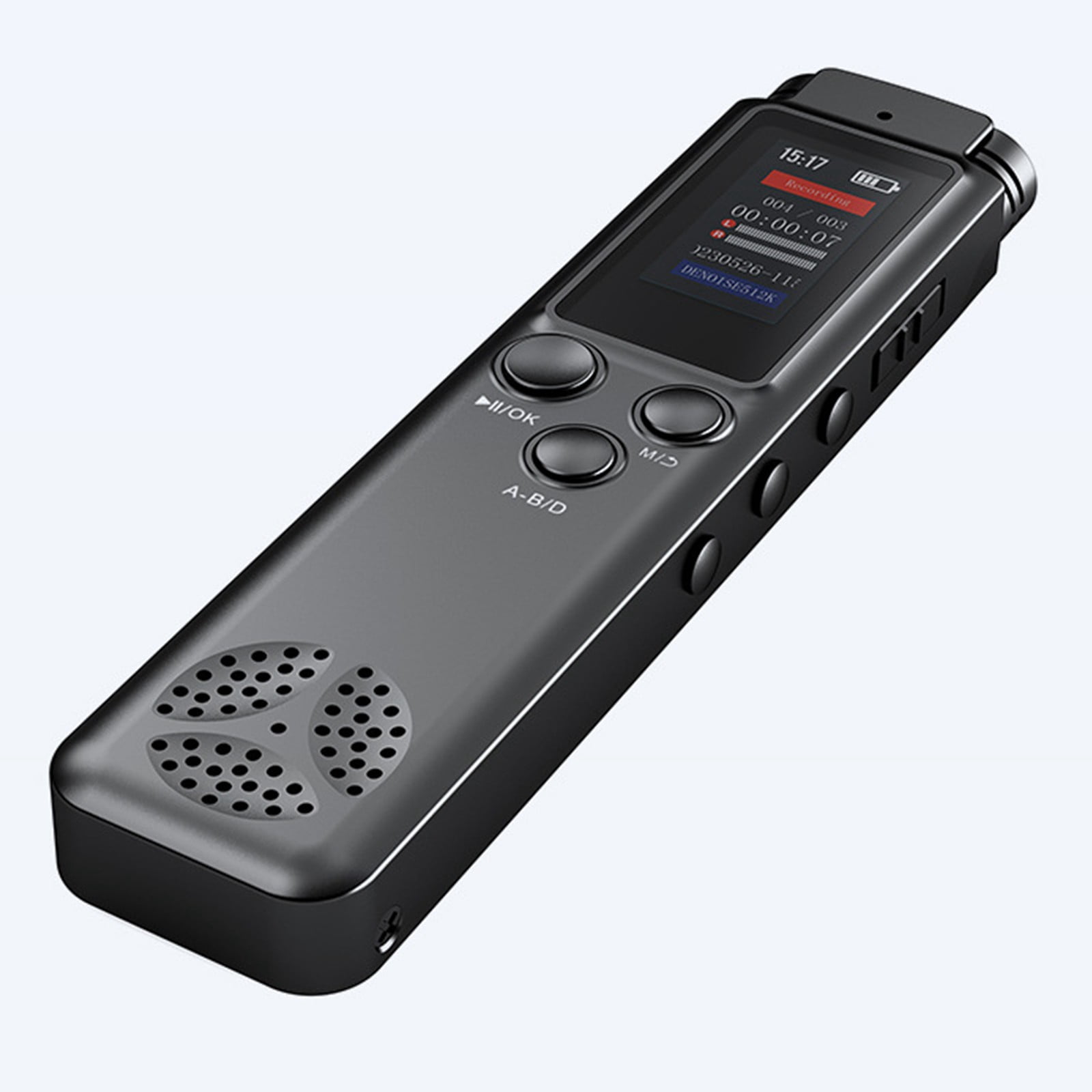 High Capacity 16GB/64GB Digital Recording Device Voice Activation Function Rechargeable Sound Recorder for Training