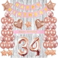 thumbnail image 3 of Globo Metalizado Gigante Forma de Numero 76 cm Celebraciones rosa, 3 of 3