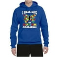 thumbnail image 2 of Wild Bobby I Wear Blue for Autism Awareness Unisex Hoodie Sweatshirt, 2 of 6