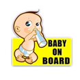 thumbnail image 1 of Baby On Board Sticker Kids Safety Reflective Vehicle Car Signs Self-Adhesive Warning Sticker for Driver 2, 1 of 5