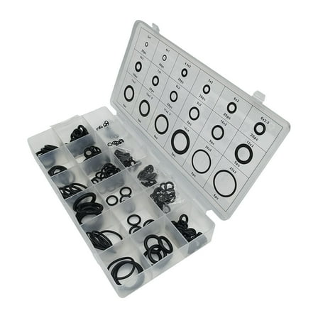 kunming 225 Pcs O-Ring 18 Sizes Rubber Sealing Gasket Rings Washer Seal Assortment Set for Plumbing Automotive General Repair