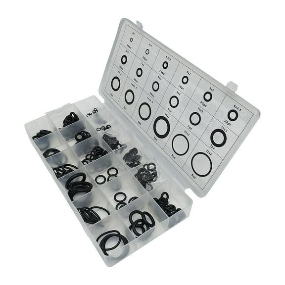 kunming 225 Pcs O-Ring 18 Sizes Rubber Sealing Gasket Rings Washer Seal Assortment Set for Plumbing Automotive General Repair