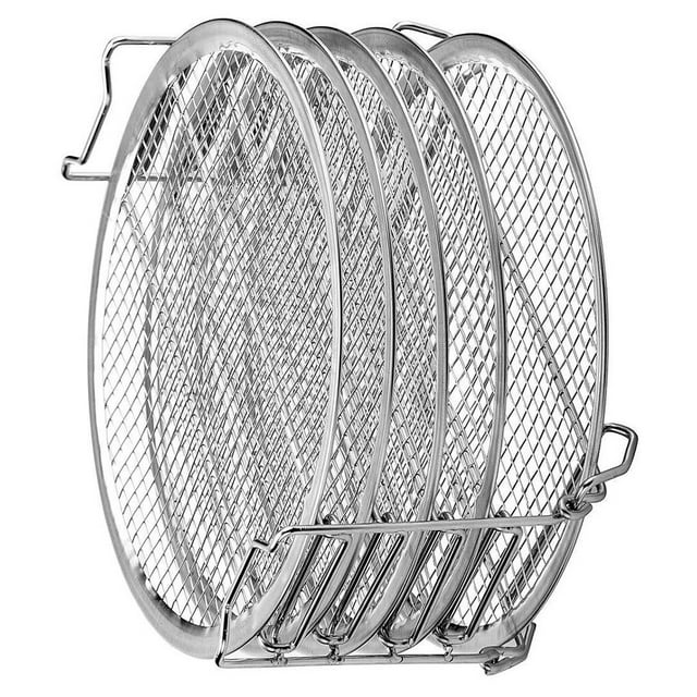 Stainless Steel Dehydrator Rack 5-layer Air 5-layer Air Fryer Stand Fryer Stand Pressure Cooker Accessories Replacement for Ninja Foodi