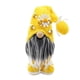thumbnail image 1 of Linda muñeca sin rostro de abeja, adorno de muñeca de elfo enano hecho a mano para decoración del día de la abeja de la granja del hogar, 1 of 11