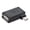Bend right, variant on USB Host Adapter for OTG Devices, OTG Male Plug to USB Female Connector with Compact ABS Housing for Daily Carry
