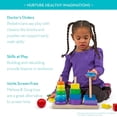 thumbnail image 2 of Juguete Apilador Geométrico Melissa & Doug Clásico con 25 piezas Madera Infantil Melissa & Doug MD-1295843, 2 of 2