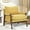 Yellow, variant on Knubmt Velvet Accent Chair with Wood Frame, Mid-Century Modern Arm Chair for Living Room, Office, Gray