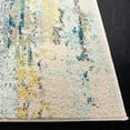 thumbnail image 3 of SAFAVIEH Madison Marais Distressed Abstract Area Rug, Beige/Olive, 5'3" x 7'6", 3 of 7