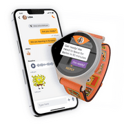 NickWatch Smart Watch for Kids with GPS, SOS, Voice Call and Tracking, Smartwatch for Boys and Girls, Requires NickWatch Data Plan - First Month Free