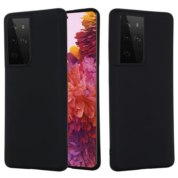 For Samsung Galaxy S21 Ultra 5G Pure Color Liquid Silicone Shockproof Full Coverage Case For Samsung Galaxy S21 Ultra 5G