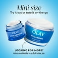 thumbnail image 2 of Olay Hyaluronic Mini, Hydrate - Plump - Refresh Ultralight Gel Face Moisturizer, Fragrance-Free, Trial Size, 0.5 oz, 2 of 11