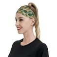 thumbnail image 3 of Daiia Pineapples Palm Leaves printed Men's Performance Headband,Sports Headbands,Moisture Wicking Workout Headband, 3 of 9