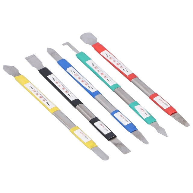 Herramienta de reparación Bling Bling TE‑020 Raspador de pegamento Acero inoxidable 5 en 1