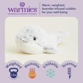 thumbnail image 2 of Peluche de peluche Warmies con forma de delfín con peso térmico de 33 cm, 2 of 6