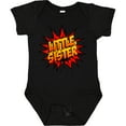 thumbnail image 3 of Inktastic Little Sister Super Hero Girls Baby Bodysuit, 3 of 5