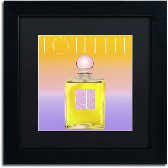 Trademark Fine Art "Colored Scents II" Canvas Art by Color Bakery Black Matte, Black Frame